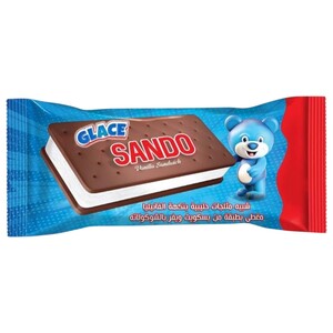 Glace Sando Ice Cream Vanilla Sandwich 90Ml