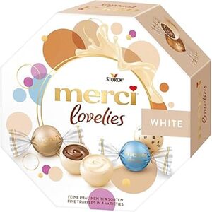 Storck Merci Lovelies White Filled Chocolate Mix 185G
