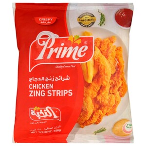 Prime Chicken Zing Strips 750G