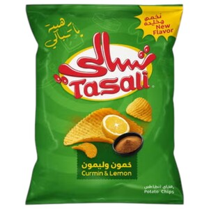 Tasali Potato Chips Cumin & Lemon 12G