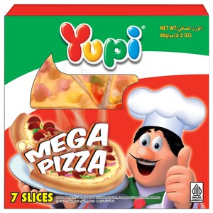Yupi Gummy Mega Pizza 7 Slices 90G