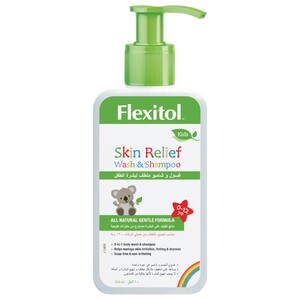 Flexitol Kids Skin Relief Wash & Shampoo 210Ml