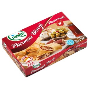 Pinar Borek Roll With Pasturma & Cheese 270G
