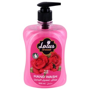 Lotus Alwadi Hand Wash Rose 500Ml