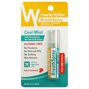 Pearlie White Breath Spray Cool Mint 8.5Ml