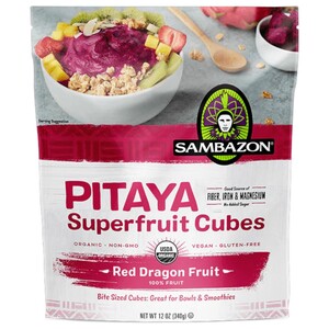 Sambazon Red Dragon Fruit Cubes 340G