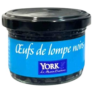 York Oeufs De Lompe Noirs 80G