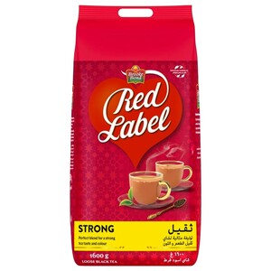 Brooke Bond Red Label Strong Black Tea 1.6Kg