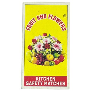 Fruit And Flowers Kitchen Safety Matches Big
