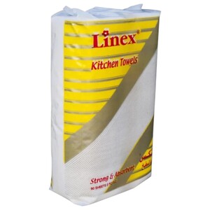 Linex Kitchen Towels 2 Rolls 50 Sheets