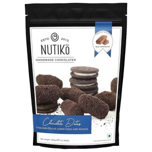 Nutiko Chocolate Biscuit Coated Dates With Almond 300G