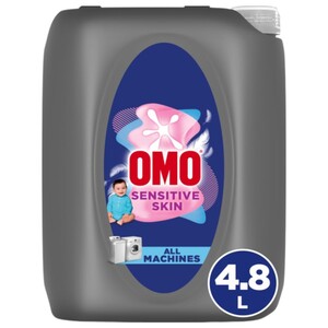 Omo Liquid Laundry Detergent Sensitive Skin 4.8L