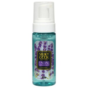 Silky Cool Facial Wash Foam Lavender 150Ml