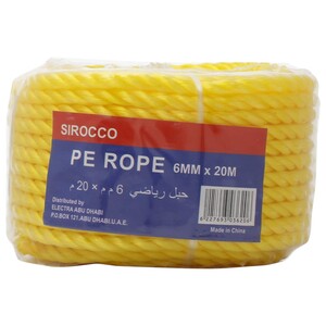 Sirocco Pe Rope 6Mm X 20M