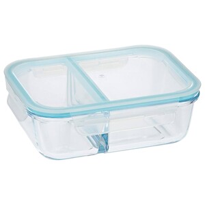 Taliona Glass Boro Pro Rectangular Divided Food Container