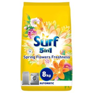 Surf Powder Laundry Detergent Spring Flowers Freshness 8Kg