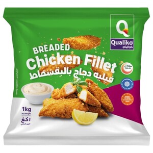 Qualiko Breaded Chicken Fillet 1Kg