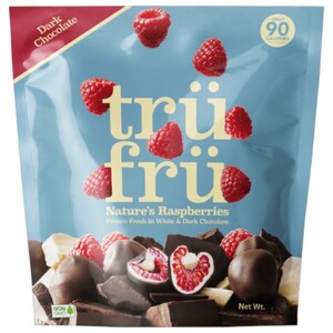 Trufru Nature's Raspberries Dark Chocolate 200G