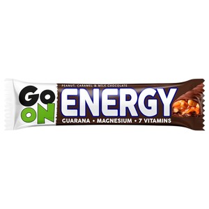 Go On Energy Peanut, Caramel & Milk Chocolate 45G