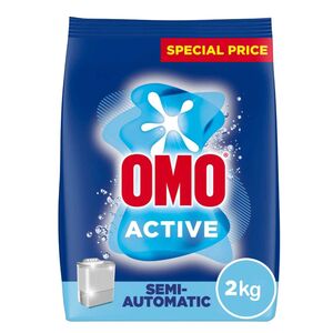 Omo Active Semi-Auto Detergent Powder 2 Kg Offer