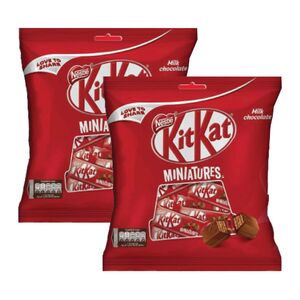 Kitkat Miniatures Milk Chocolate 94.5 Gr 2 Pcs Price Offer