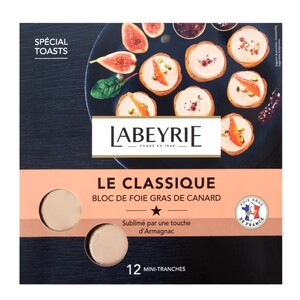 Labeyrie Foie Gras De Canard 90G 12 Mini Tranches