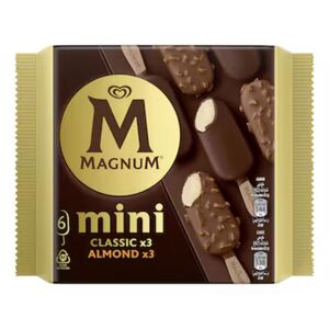 Magnum Minis Classic And Almonds Ice Cream, 345 Ml