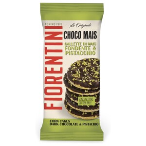 Fiorentini Corn Cakes Dark Chocolate & Pistachio Gluten Free 72G