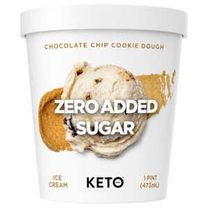 Keto Ice Cream Chocolate Chip Cookie Dough 473Ml