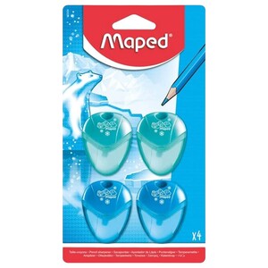 Maped Sharpener 1 Hole Igloo 4 Pieces