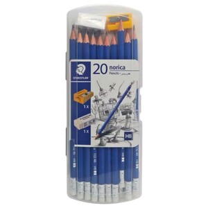 Staedtler Pencil 20 Pieces + 1 Eraser + 1 Sharpener