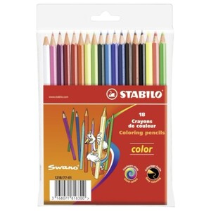 Stabilo Plastic Wallet 18 Colors