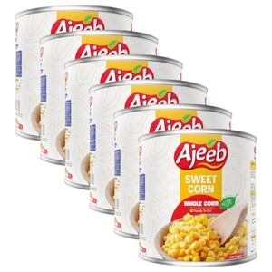 Ajeeb Whole Sweet Corn 200G X6