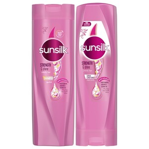 Sunsilk Shampoo Strength & Shine 400Ml + Conditioner 320Ml