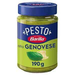 Barilla Pesto Genovese Pasta Sauce With Fresh Italian Basil 190 Gr