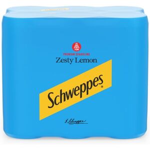 Schweppes Sparkling Zesty Lemon 253 Ml X6