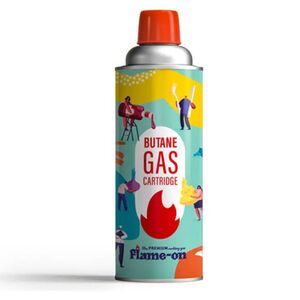 Flame - On Butane Gas Single