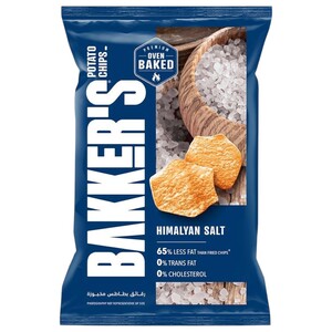 Bakker's Baked Chips Himalyan Salt 120G