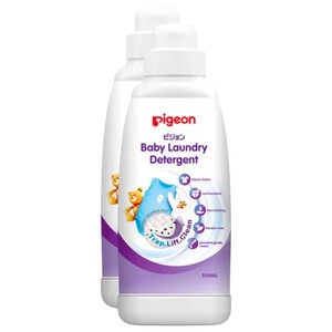Pigeon Baby Laundry Detergent Liquid 500Ml X2