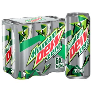 Mountain Dew Zero Sugar 330Ml X6