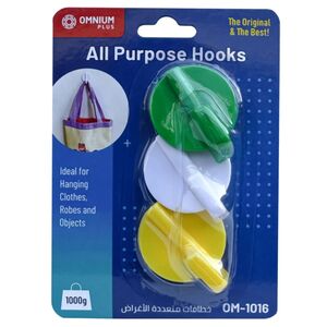 Omnium Adhesive All Purpose Hook On-1016