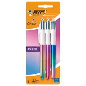 Bic Ballpen 4 Color 3 Pieces