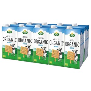 Arla Milk Full Fat Organic 1L X10