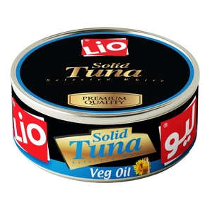Lio Tuna Tongol Solid In Vegetable Oil 160G