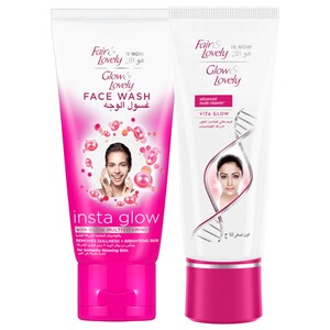 Glow & Lovely Multi Vitamin Cream 50Ml + Face Wash 50Ml