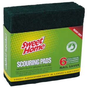 Sweet Home Scouring Pads Set 6 Pieces