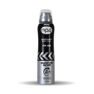 Mp4 Body Spray For Men Signature Silver 150Ml