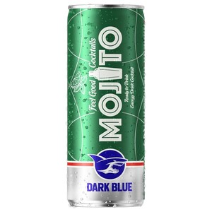 Dark Blue Energy Drink Mojito 250Ml