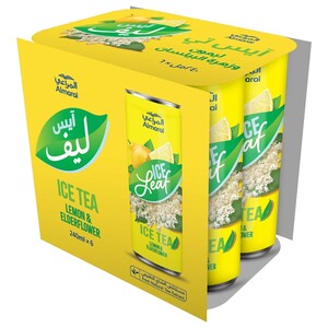 Almarai Ice Tea Lemon & Elderflower 240Ml X6