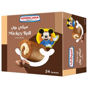 Americana Mickey Roll Chocolate 25G X24